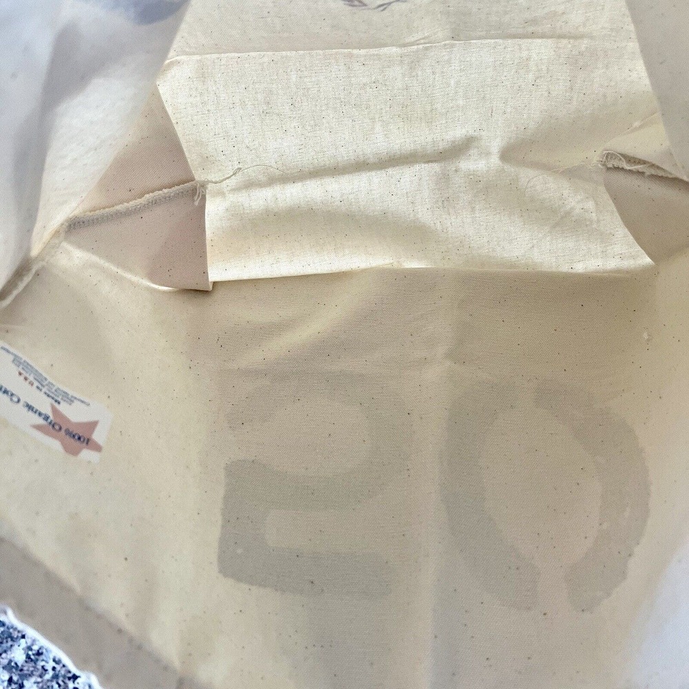 FEED Haiti Feed Projects Organic Cotton Canvas Market Tote Bag 50 Meals Provided - Picture 12 of 13